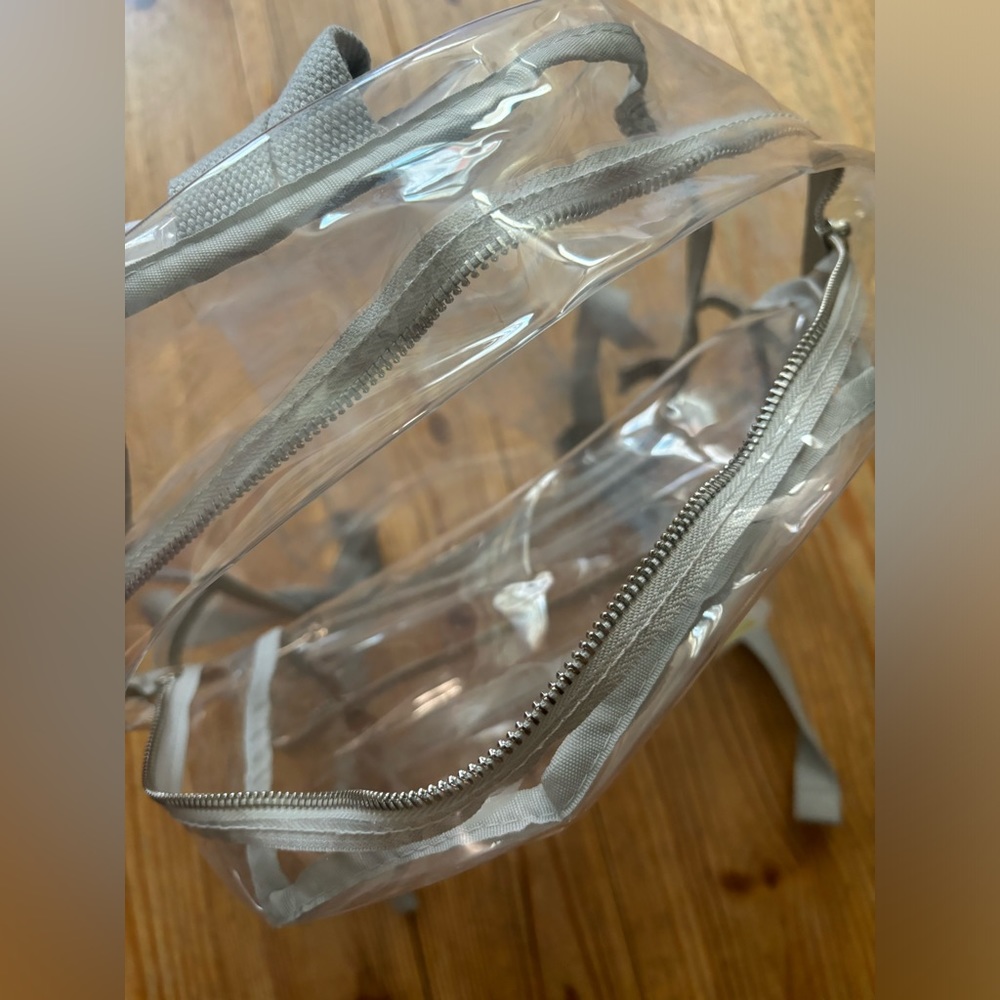 Clear backpack - Picture 3 of 4
